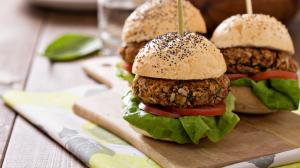 Hamburger bez mäsa: nielen pre vegánov
