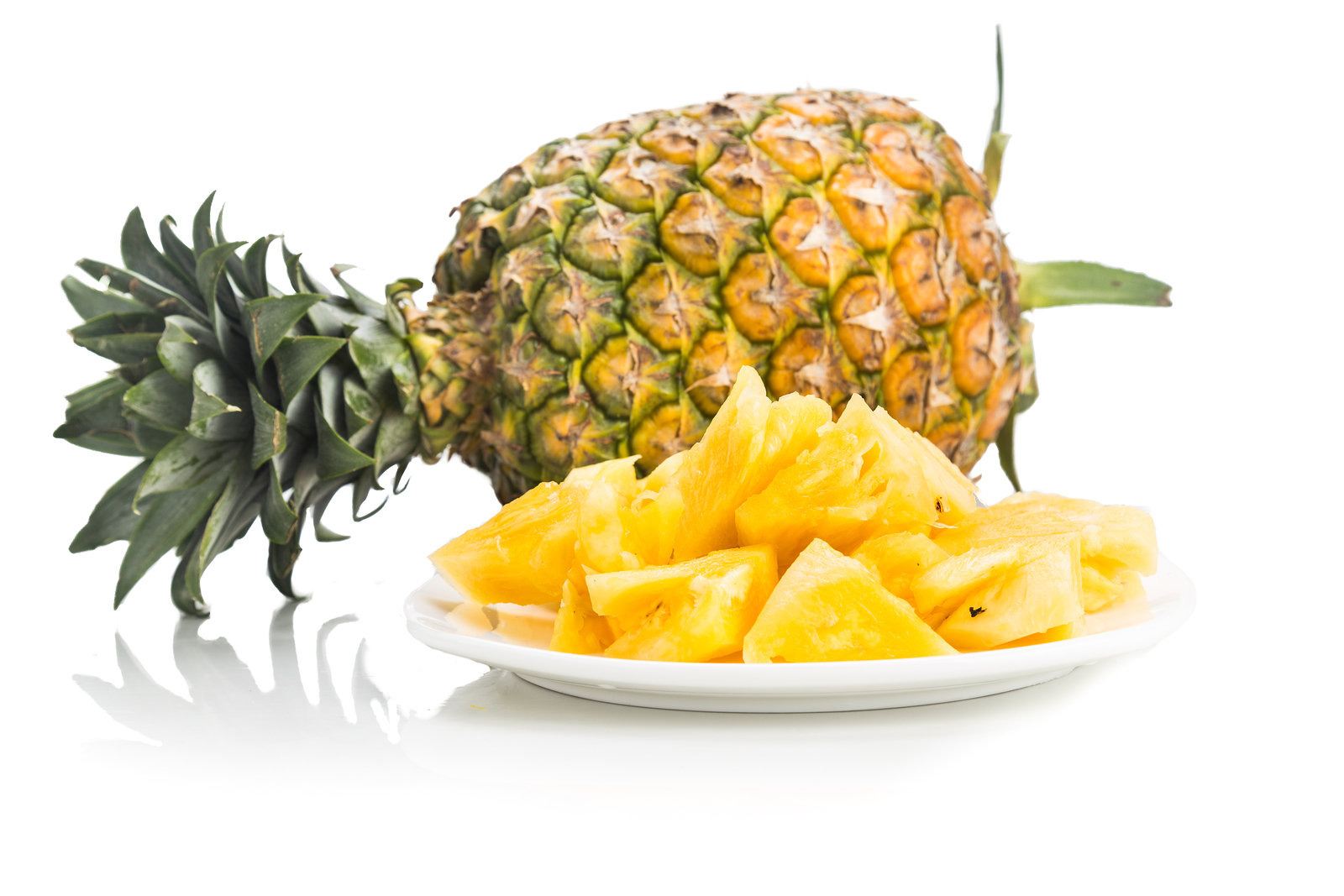 Ananás obsahuje veľké množstvo vláknin